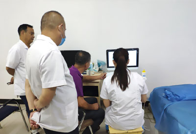 江西省鄱陽縣湖城醫院安裝麻豆激情床戏视频檢測儀培訓完成 江西省鄱陽縣湖城醫院安裝麻豆激情床戏视频檢測儀培訓完成